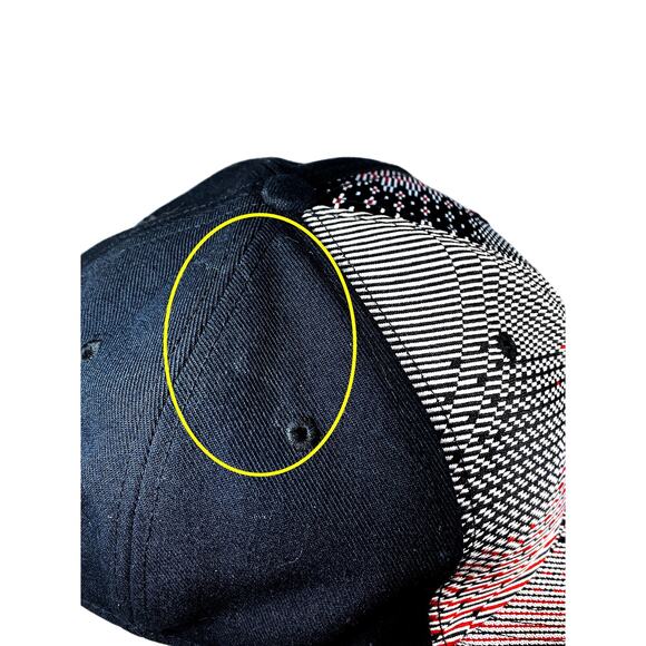 Nike True Kevin Durant KD Hat Snapback Cap Black Gray Red NBA Hoops Retro OSFA - Picture 7 of 9